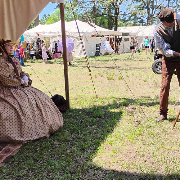 1860s Civil War Dress, Victorian, Living Historian, Reenactors 2 PC Period - Picture 2 of 5